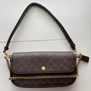 COACH Brook flap chain bag